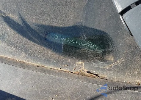 2017 Hyundai Sonata z USA, uszkodzony, nr VIN 5NPE24AFXHH530422